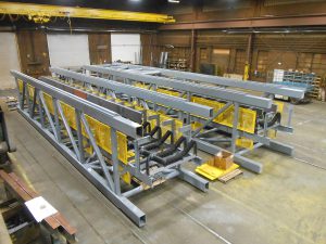 9 x 9 x 45 conveyor sections