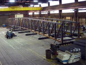 120 foot pedestrian bridge